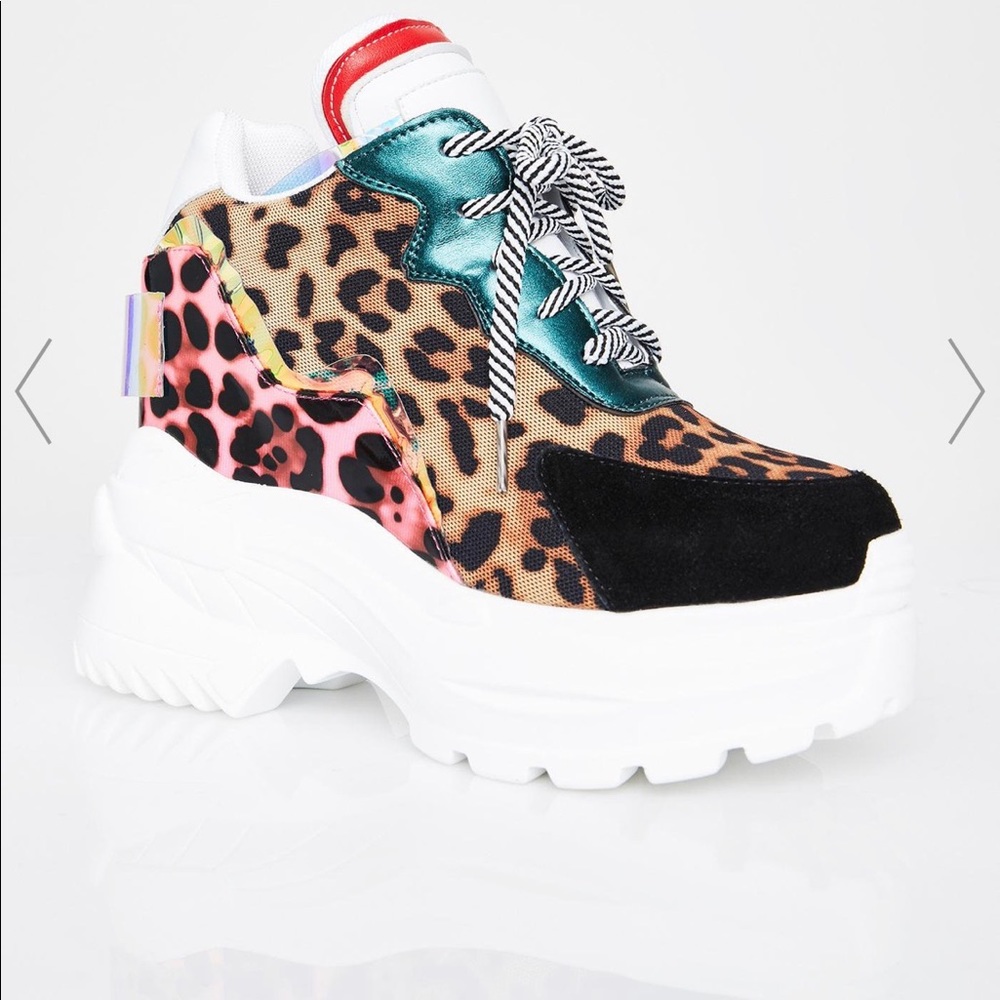 COPY - Anthony Wang Black Colorblock Fashion Sneaker